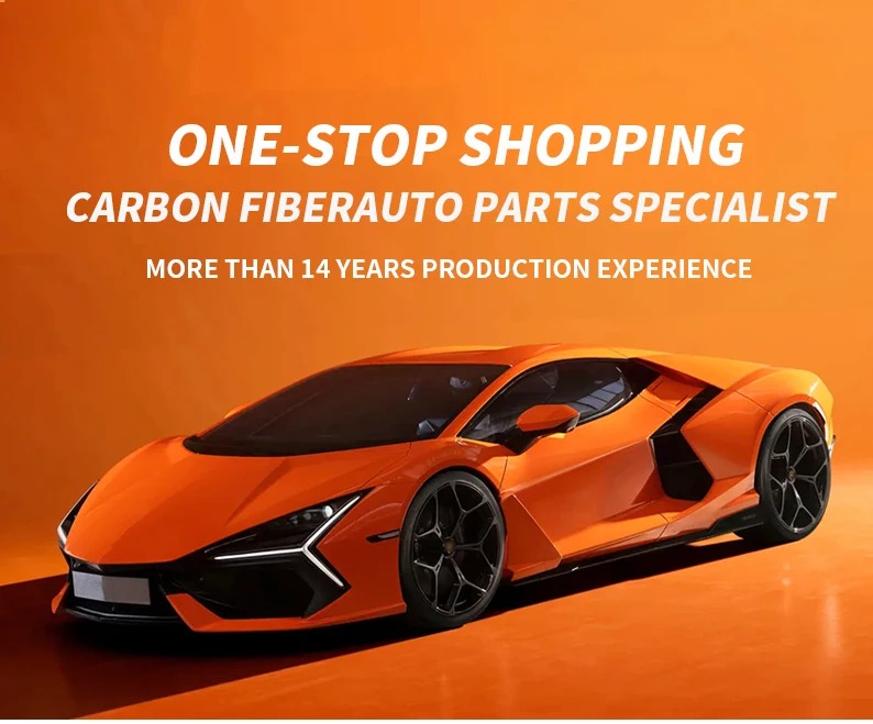 Dspecialist Style Carbon Fiber Car Front Bumper Lip for  Base Sport 4-Door 2018-